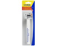 blister 1  marqueur lyra mark + sign pointe ogive 3 mm peinture blanc
