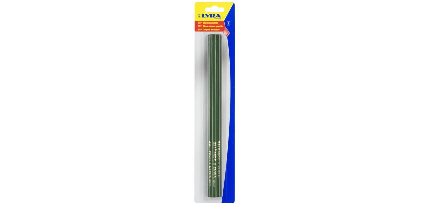 Blister 3 crayons maçon 300 mm