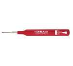 marqueur a pointe profilee lyra ink rouge  -encre permanente-trait 1mm