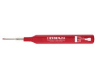 marqueur a pointe profilee lyra ink rouge  -encre permanente-trait 1mm