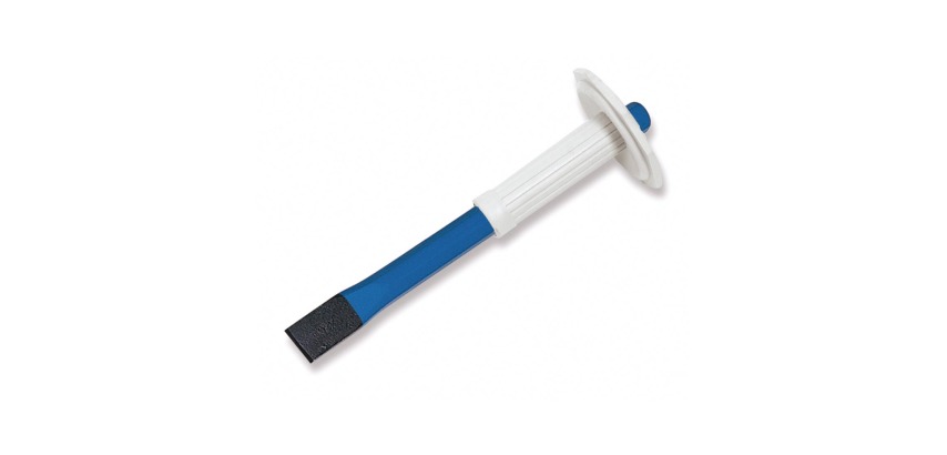 Ciseau octogonal longueur 30cm avec pare-coups Revex