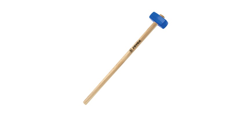 Masse couple 3kg + manche bois 90cm Revex