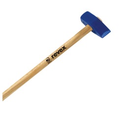 Masse à taillant 4kg + manche bois 90cm Revex