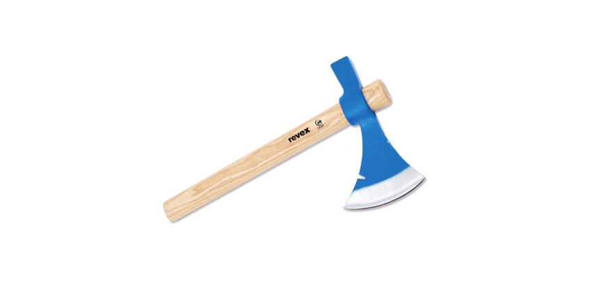 Hachette de coffreur 800g + manche bois 37cm Revex