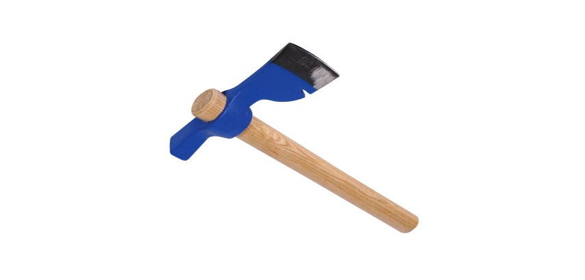 Hachette à plâtrier 600g + manche bois 37cm Revex