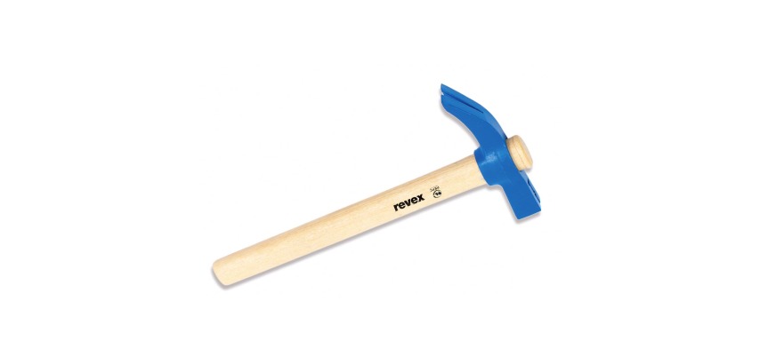 Marteau de coffreur 700g + manche bois 37cm Revex