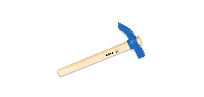 Marteau de coffreur 700g + manche bois 37cm Revex
