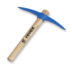 Martelette à 2 pics Revex 750 g avec manche bois 37 cm