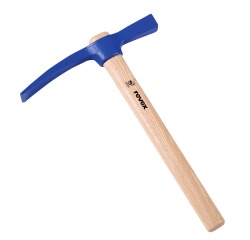 Martelette à tête et panne 750G + manche bois Revex