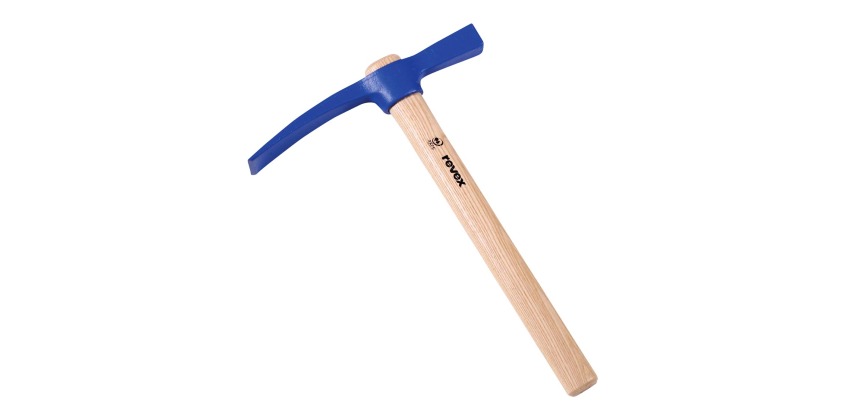 Martelette à tête et panne 750G + manche bois Revex