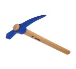 Martelette à tête et pic 750 g REVEX avec manche bois 37 cm