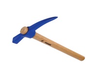 Martelette à tête et pic 750 g REVEX avec manche bois 37 cm