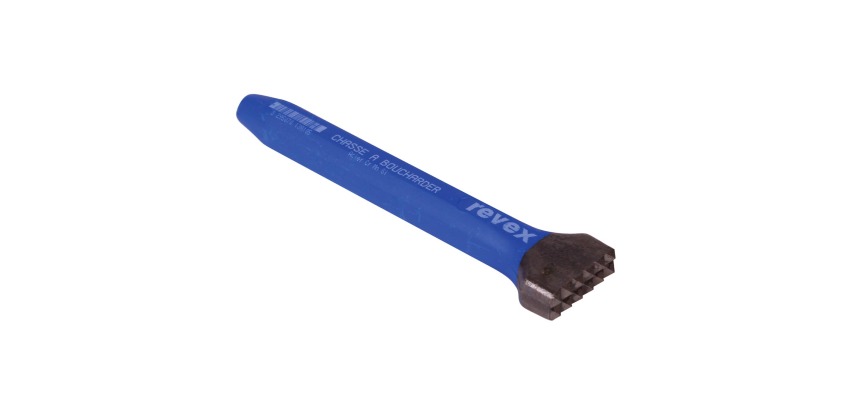 Chasse à boucharder 12 dents 22cm taillant 4,7cm Revex