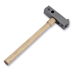 Marteau à boucharder 40x40 1,7kg + manche 40cm Revex