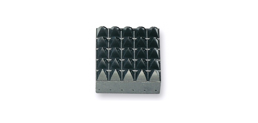 Plaquette 25 dents granit 40x40 Revex
