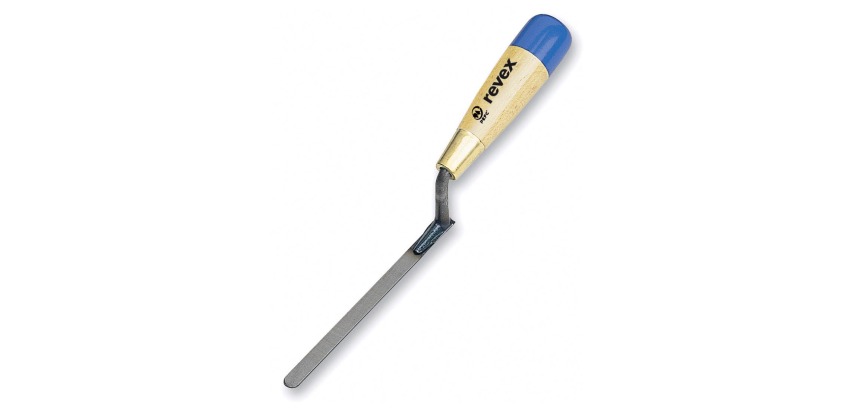 Truelle joint plat 1,2cm cazzuola soie 0,8cm Revex