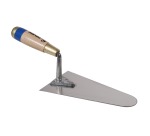 Truelle italienne ronde inox 20 cm Revex Cazzuola manche bois