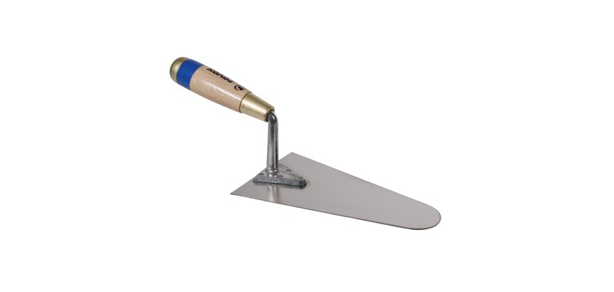 Truelle italienne ronde inox 20cm cazzuola Revex