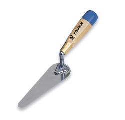 Truelle langue de chat inox 16cm cazzuola soie 1cm Revex