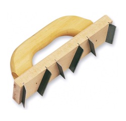 Chemin de fer ravaleur lame 70 pas de 0,3cm Revex