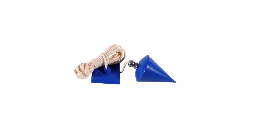 Plomb toupie 500gr + ficelle cordon 250cm Revex