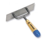 Truelle à berthelet 1 côté dent 6cm soie 1cm Revex