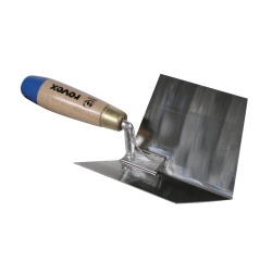 Truelle d'angle intérieur inox 12cm soie 1,2cm Revex