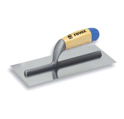 Platoir italien acier droit longueur 28cm bois Revex