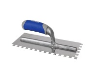 Platoir italien inox dents carrées 1cm 28cm bi-matière Revex