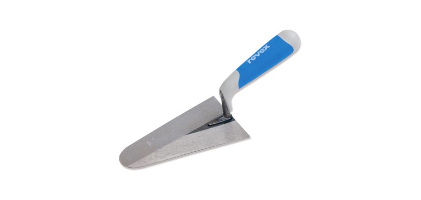 Truelle italienne ronde 22cm bi-matière soie 1cm Revex