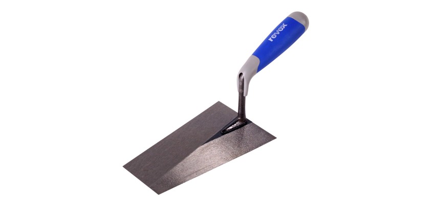 Truelle italienne carrée 20cm bi-matière 1cm Revex
