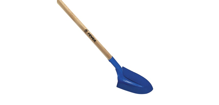 Pelle ronde cole de cygne 27cm + manche 120cm Revex