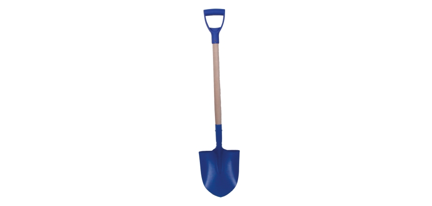 Pelle-bêche de jardin 22cm + manche poignée plastique Revex