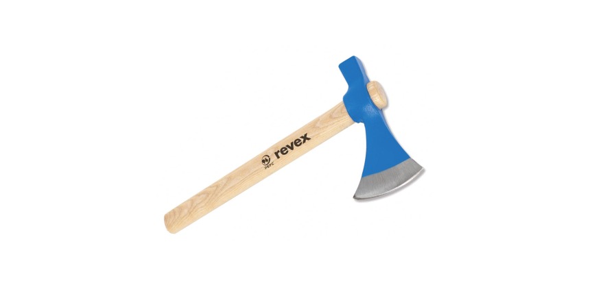 Hachette à tête 600g + manche bois 37cm Revex