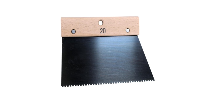 Couteau à colle grandes dents 20cm Revex