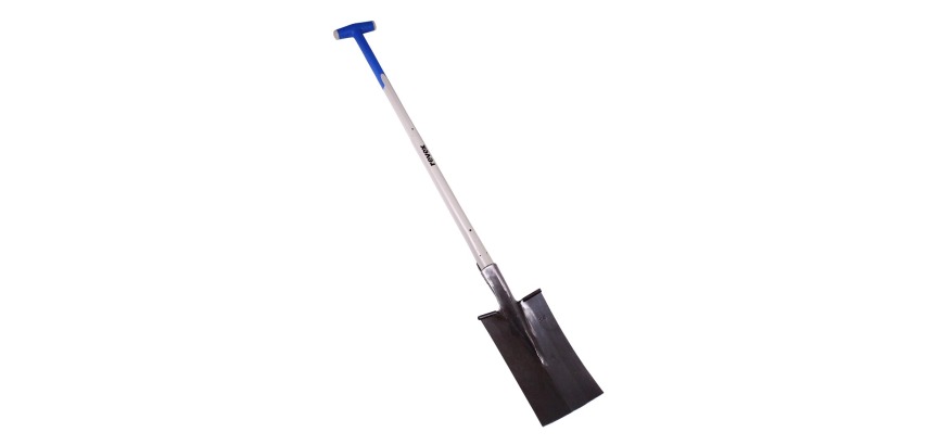 Louchet nord poli 28cm + manche tri-matière 90cm Revex