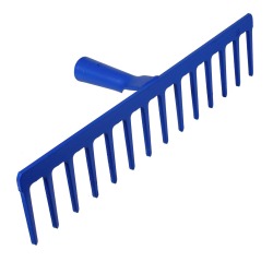 Râteau à béton 14 dents droites sans manche Revex