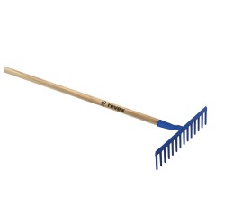 Râteau à béton 14 dents droites + manche 150cm Revex