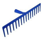 Râteau à béton 16 dents droite sans manche Revex