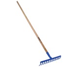 Râteau douille forgée 12 dents courbes + manche Revex