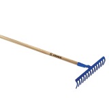 Râteau douille forgée 14 dents courbes + manche Revex