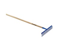 Râteau douille soudée 14 dents courbes + manche Revex