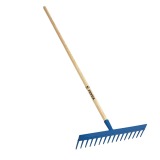 Râteau à racloir 16 dents + manche 150cm Revex