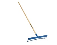 Râteau à racloir 16 dents + manche 150cm Revex