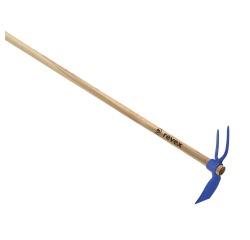 Serfouette forgée panne et fourche 26cm + manche Revex