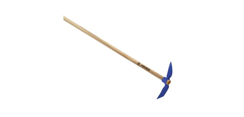 Serfouette forgée panne et langue 26cm + manche Revex