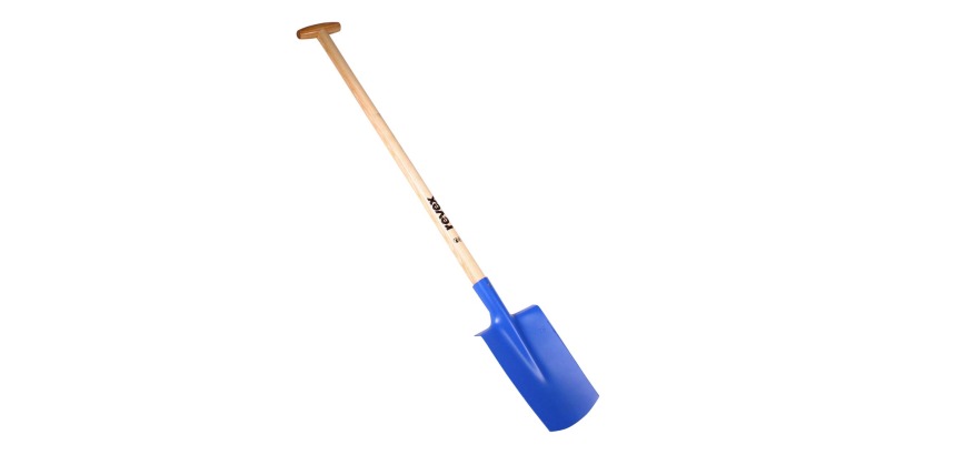 Bêche à rebords 28cm + manche béquille bois 90cm Revex