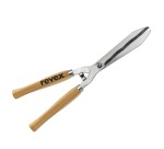 Cisaille haie lame ondulée 23cm + manche bois Revex