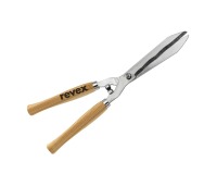 Cisaille haie lame ondulée 23cm + manche bois Revex