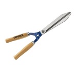 Cisaille haie lame droite 26cm + manche bois Revex